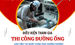 ĐƠN HÀNG THI CÔNG ĐƯỜNG ỐNG THÁNG 9/2024