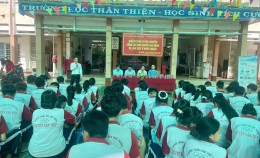 [30.05.2025] Hoa Hướng Dương Tham Gia Tư Vấn Xuất Khẩu Lao Động Tại Trường THPT Nguyễn Văn Tiếp, Tiền Giang